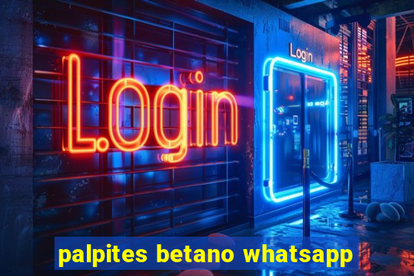 palpites betano whatsapp